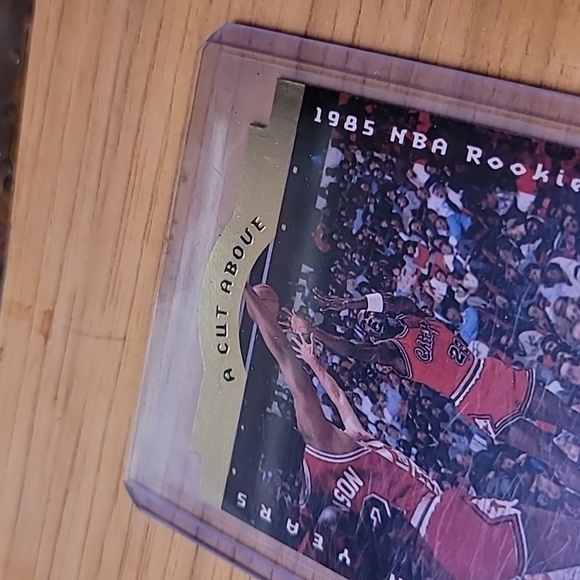 Michael Jordan. Upper Deck. A Cut Above. Rookie of the Year - Picture 2 of 6